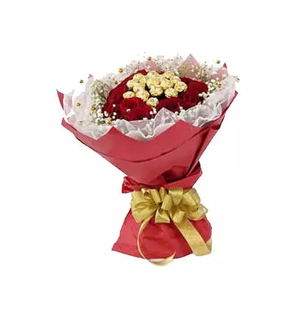 Tempting Chocolate Celebration Bouquet