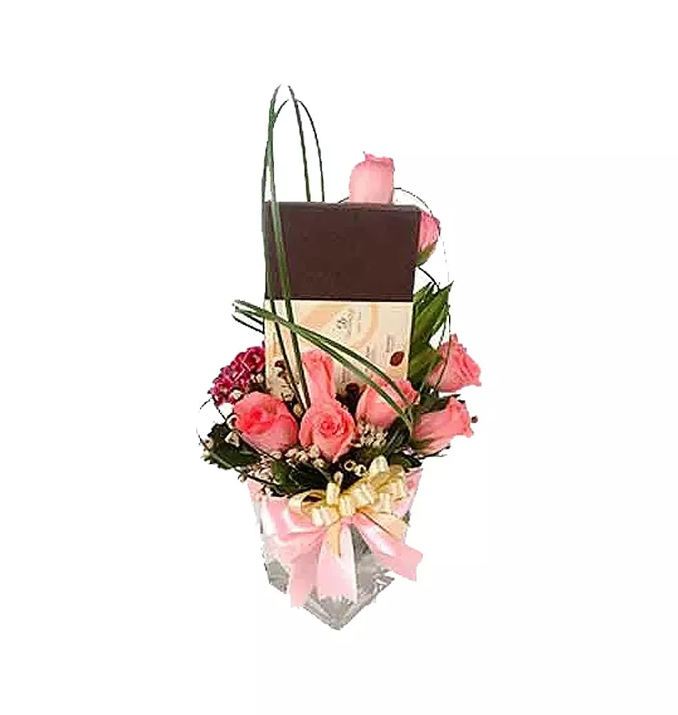 Satisfying Rosy Truffles Gentle Caresses Bouquet