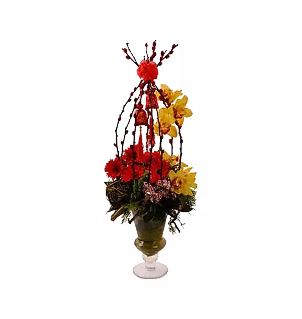 Graceful Fall Fantasy Fiesta Assorted Bouquet