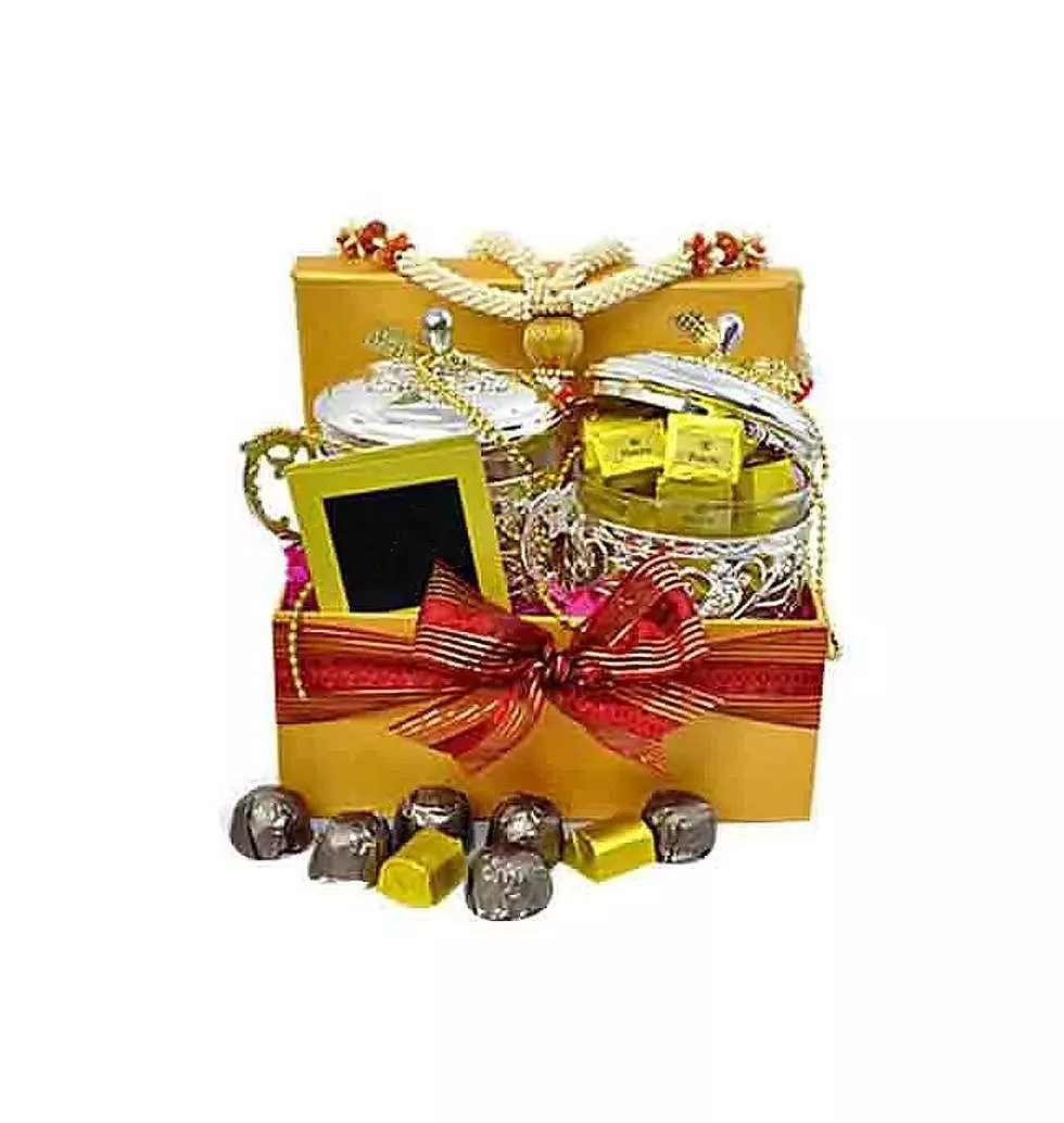 Heavenly Diwali Celebration with Chocolate Gift Set