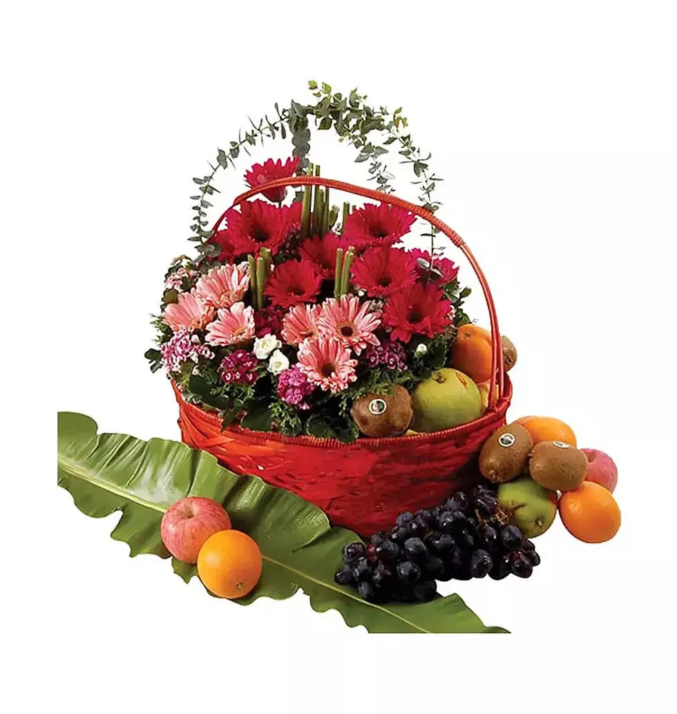 Cheerful Fruit Basket