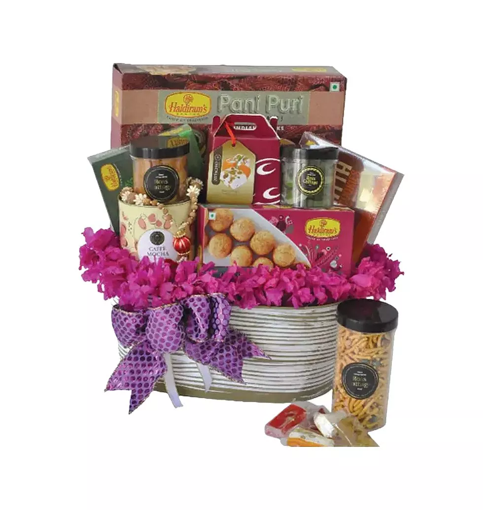 Scrumptious Vegetarian Gift Basket
